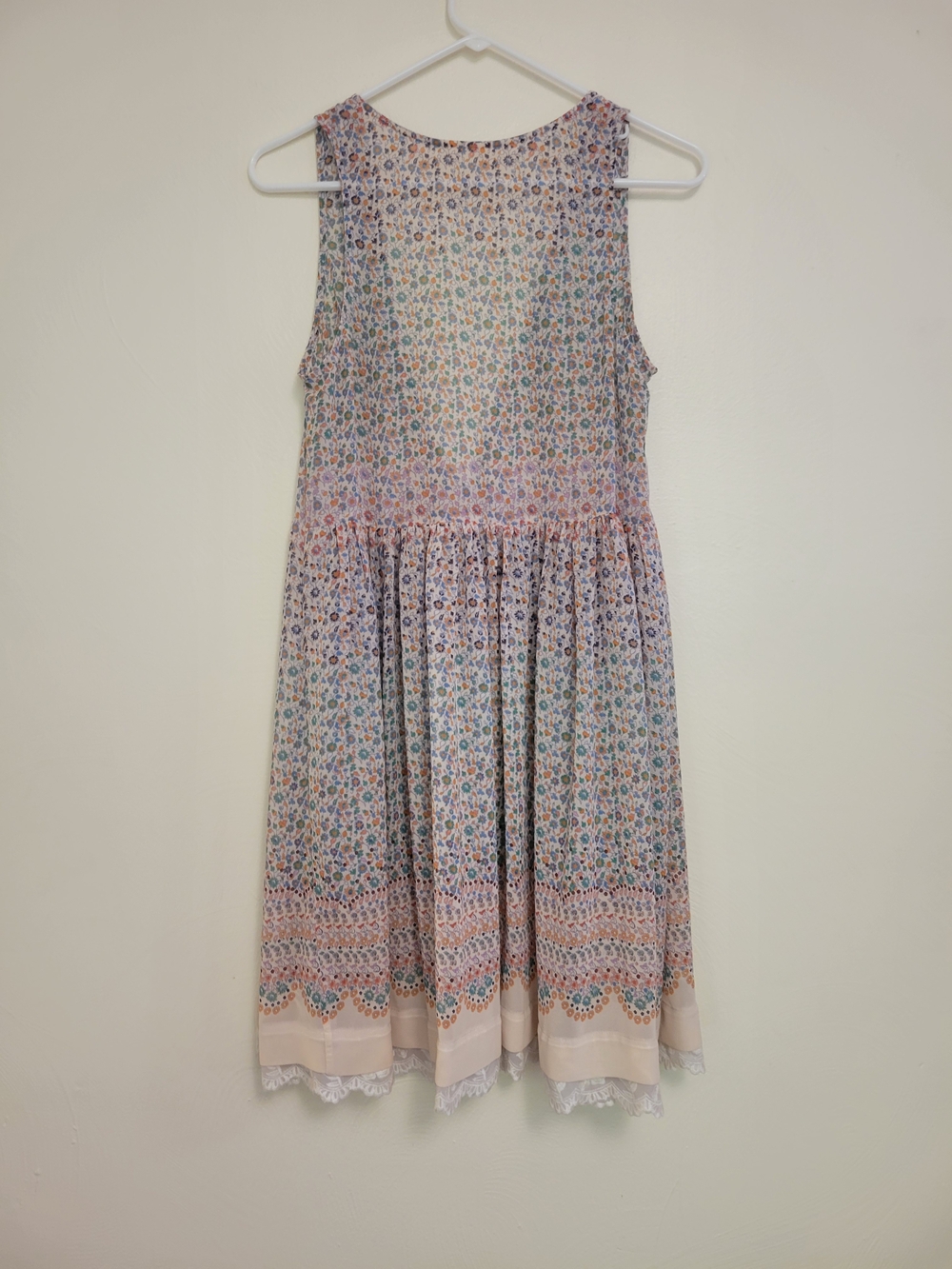 Anthropologie Maeve Floral Sleeveless Dress Size XS - Picture 5 of 5